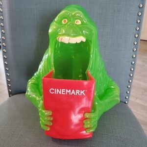 Cinemark Ghostbusters Frozen Empire Slimer Popcorn Bucket Green Ghost 2024